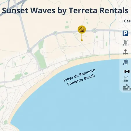 Sunset Waves I By Terreta Benidorm